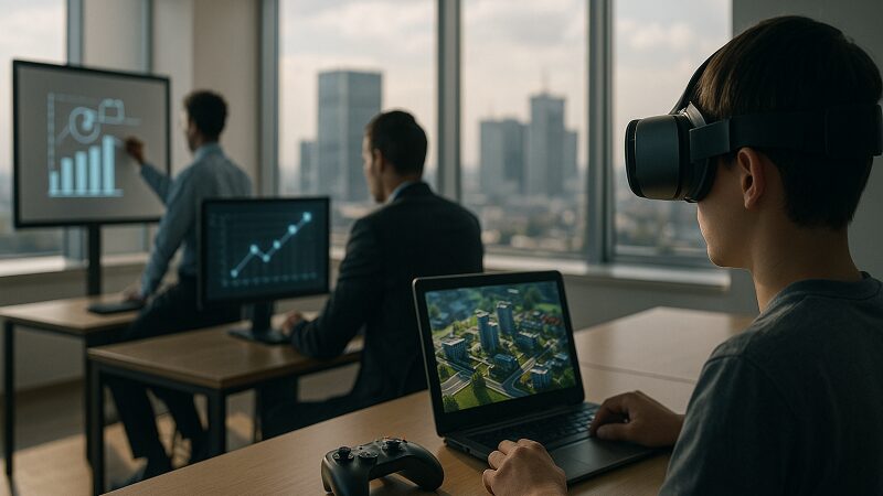教育や仕事にゲームが溶け込む未来社会とは？10年後の活用シーン