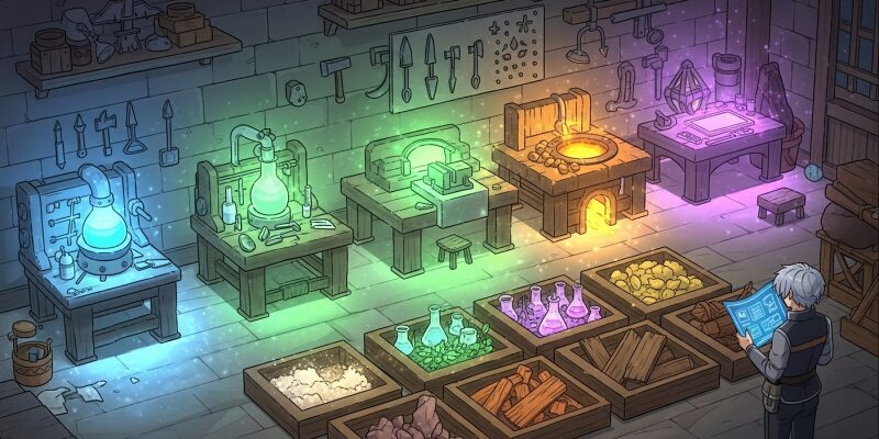 【ARC Raiders】どのワークショップから優先的に拡張すべき？（序盤～中盤の最適ルート）