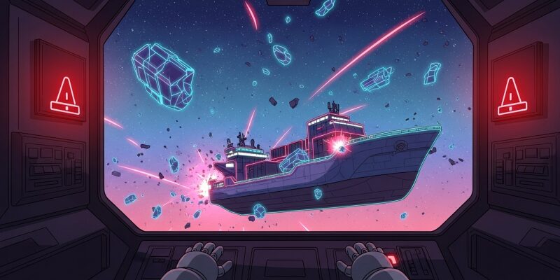 [Crashlands]プロローグ――宇宙船襲撃からウォアノープ不時着まで