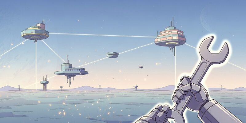 [Crashlands]基地建設の自由度が別次元 ― “スペースレンチ”の衝撃