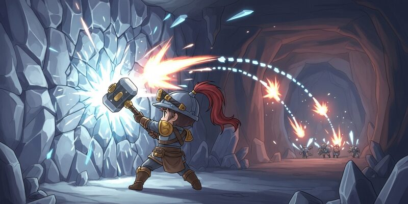 【Core Keeper】ストームブリンガー採掘ダメージ転換ビルド徹底解説