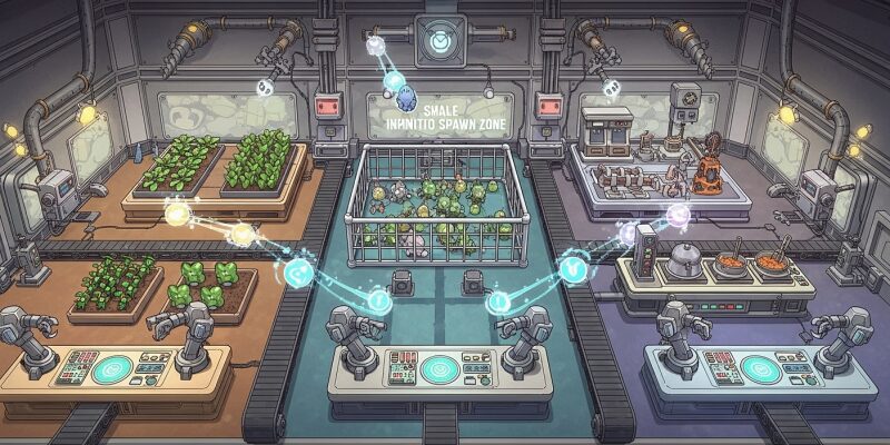 【Core Keeper】放置（AFK）で最速！全スキル自動レベリング施設まとめ