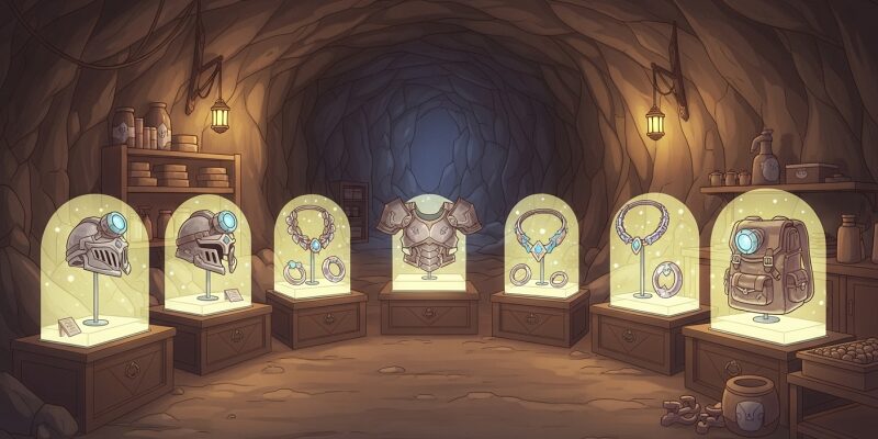 【Core Keeper】採掘装備とアクセサリの最適構成（ビルド別）