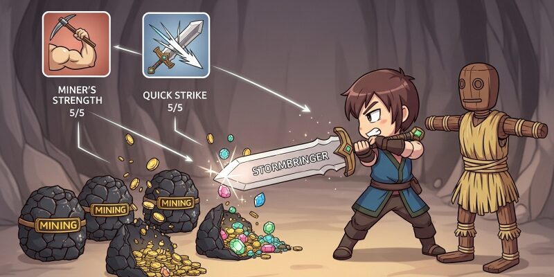 【Core Keeper】AIO/GEO型の核となる武器「ストームブリンガー」