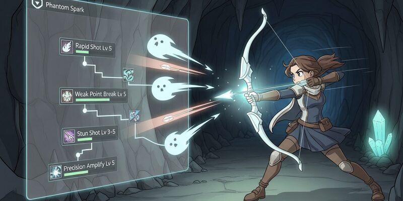 【Core Keeper】遠距離スキルツリーのおすすめ振り方