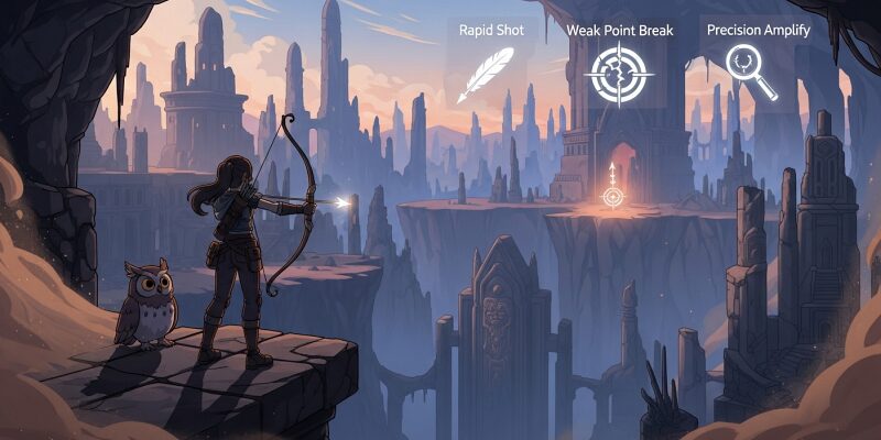 【Core Keeper】遠距離ビルドの真髄は、「手数」と「確率」を制することにあります。