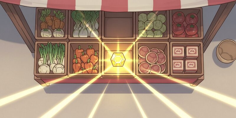 【風のグランドバザール】売上を最大化する商品配置 ― “中央スロット”と“倉庫優先順位”の完全攻略