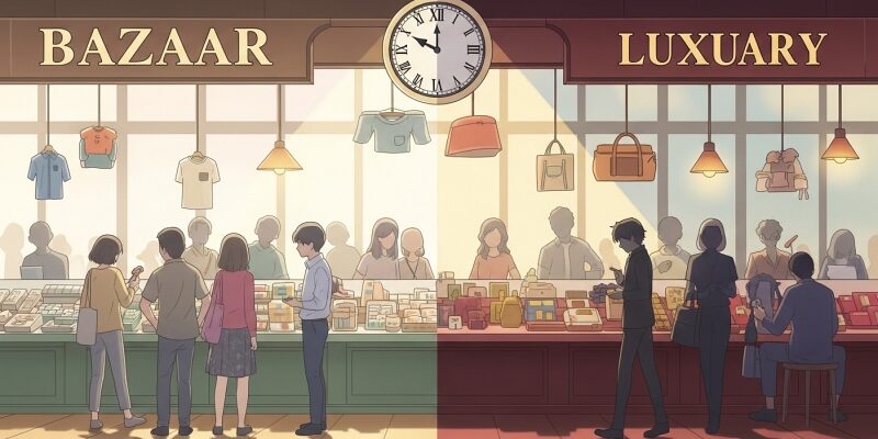 【風のグランドバザール】午前と午後で陳列を完全に切り替える ― 二部制バザールの最適運用