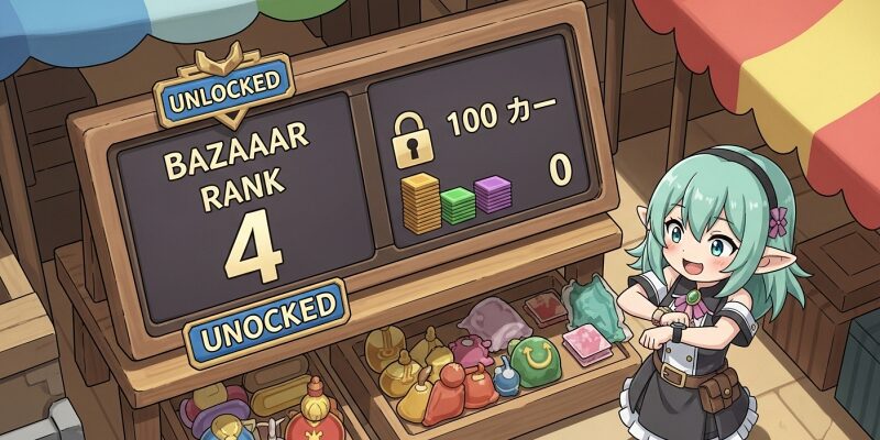 【風のグランドバザール】黄色い風車を最速で解禁する方法【結論ファースト】