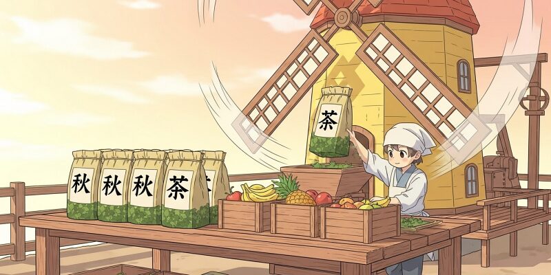 【風のグランドバザール】茶葉で稼ぐ“最強金策ルート”