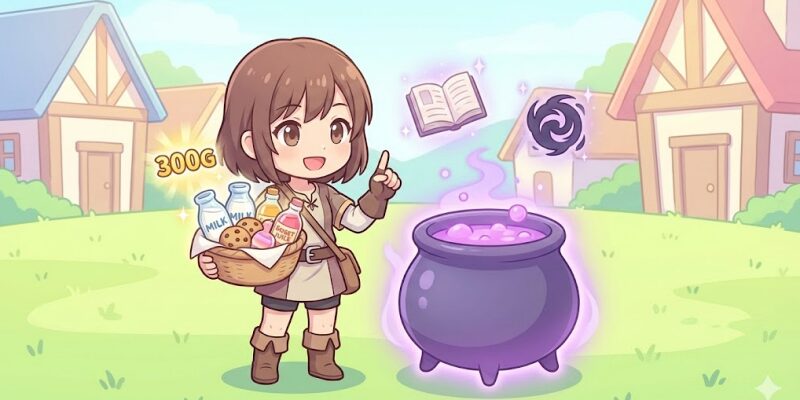 【冒険ダンジョン村2】マジックポットは「知識500までの高速化」と「闇ポイントの確保」がすべての基盤になります。