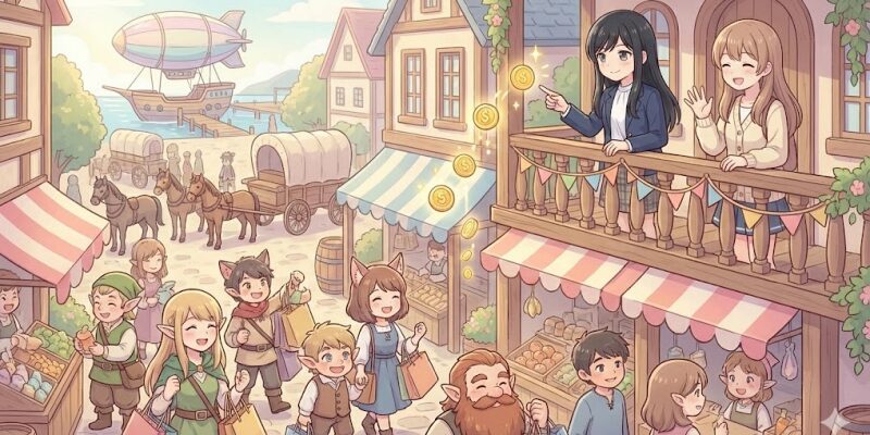 【冒険ダンジョン村2】街の収益源そのもの