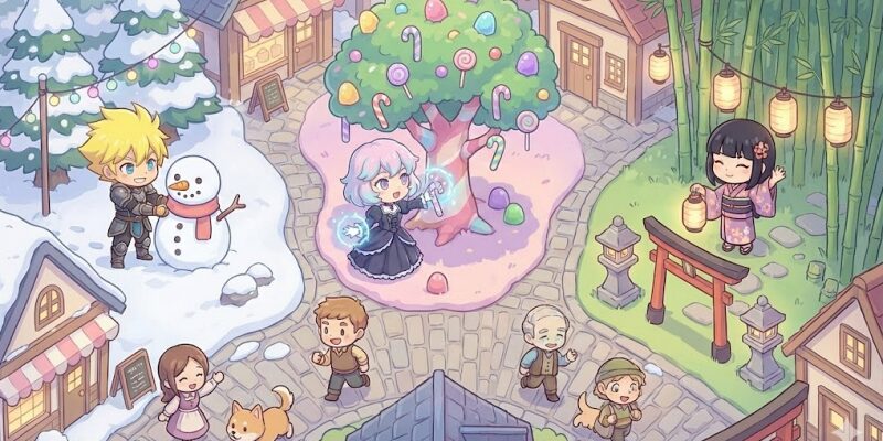 【冒険ダンジョン村2】住民誘致と街の特徴ポイントの最適化