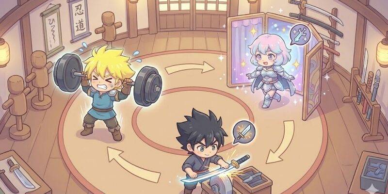 【冒険ダンジョン村2】冒険者育成ループ｜がんばり・転職・武器強化の黄金循環