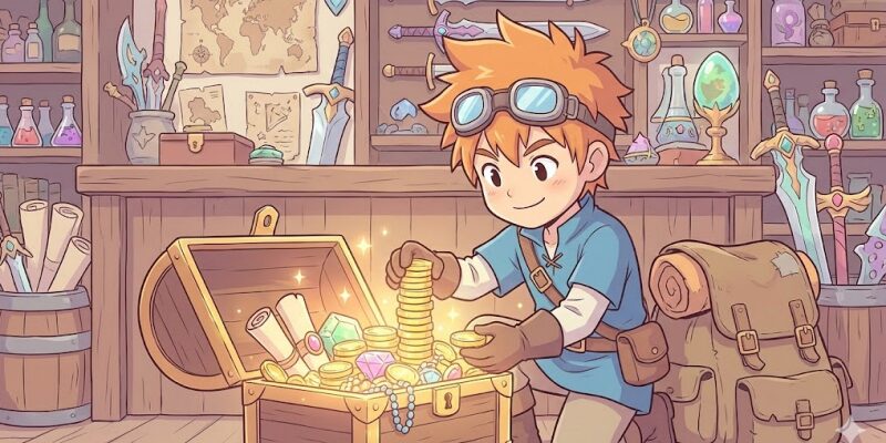 【冒険ダンジョン村2】持ち込みで初期資金を確保