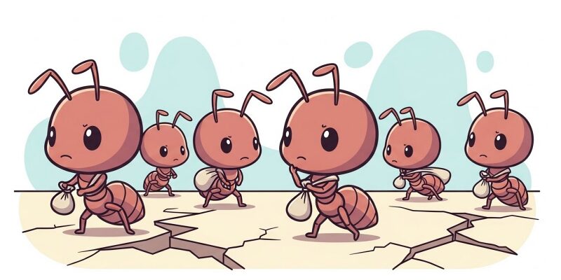 【ザ・アンツ】資源獲得の仕組みと成長格差の要因 成長速度を左右する土台