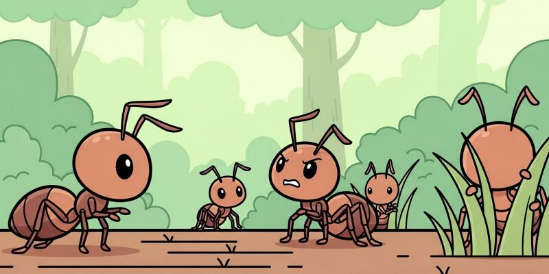 【ザ・アンツ】略奪による資源獲得の仕組みと最適化 少ない回数で大きく奪う