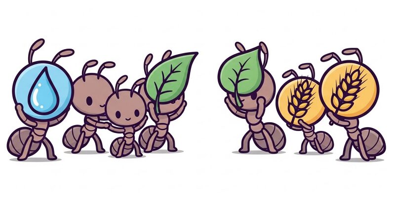 【ザ・アンツ】習性（栽培・略奪・牧畜）の役割と長期成長モデル 成長の型がここで決まる