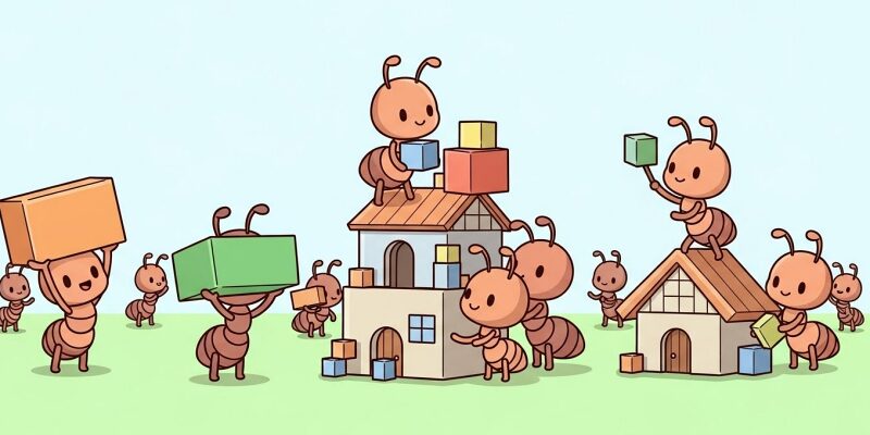 【ザ・アンツ】施設建設の優先順位と成長速度の関係 伸び悩みの原因がここに潜む