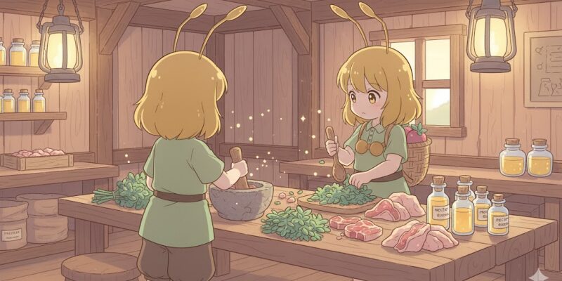 【ザ・アンツ】加工地のメカニズムと甘露の価値 甘露は資源の変換装置