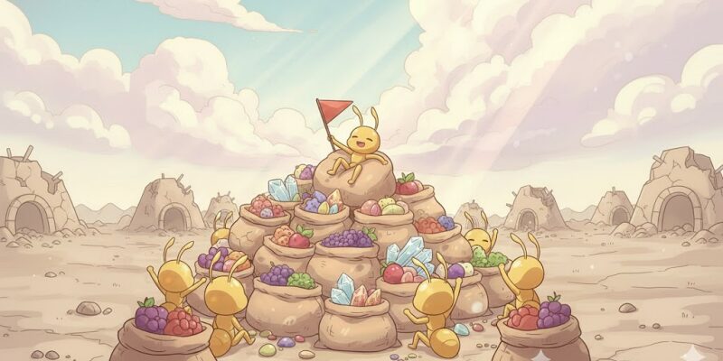 【ザ・アンツ】実戦コミュニティから読み取れる略奪の現実 数字通りにいきません