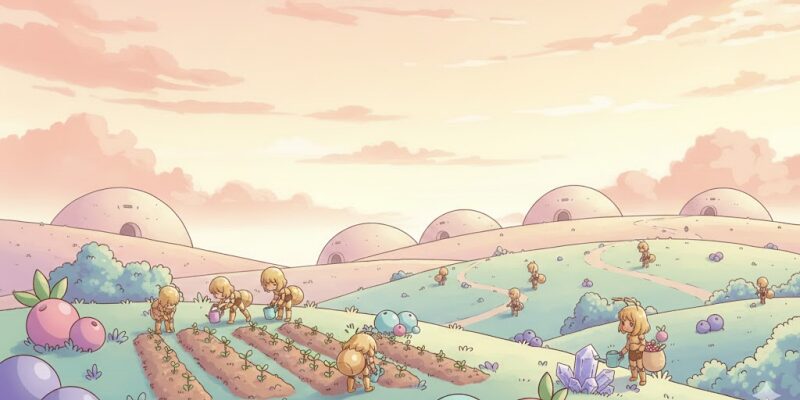 【ザ・アンツ】栽培で資源を集める方法 安定して貯まる強みを生かす