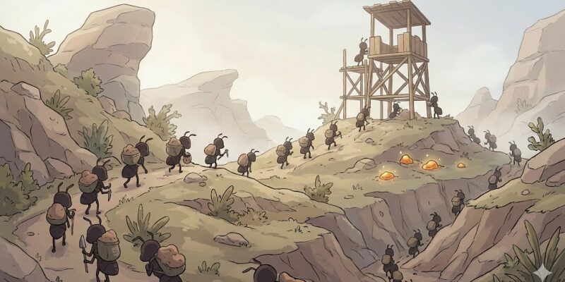 【ザ・アンツ】攻略の結論 序盤は粘土と成長速度の確保が最重要