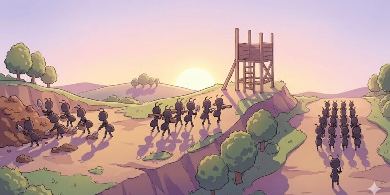 【ザ・アンツ】生息地・奇観の安全な確保順序 安全な順番で取るだけで安定