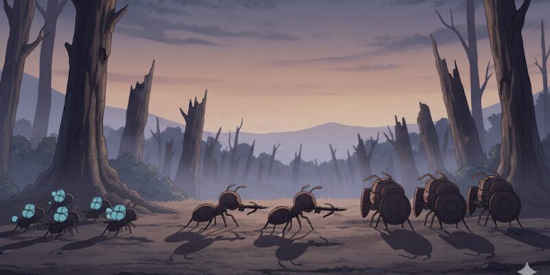 【ザ・アンツ】射程ミスによる無力さを暗示する