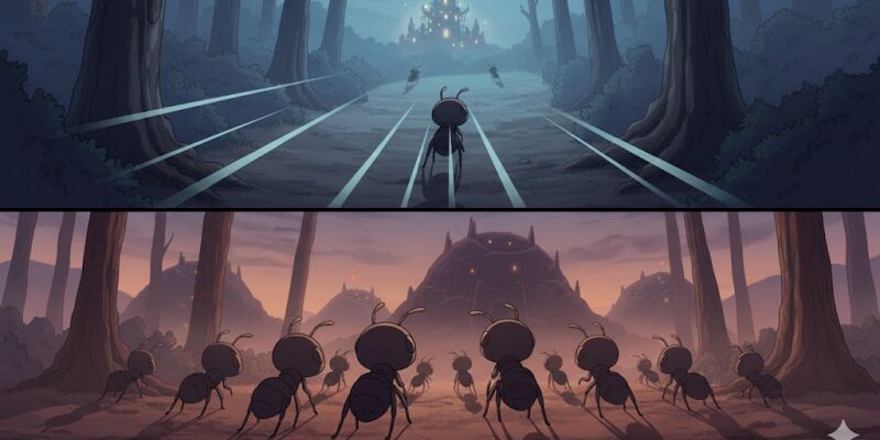 【ザ・アンツ】適切な兵種配置と特化のイメージ