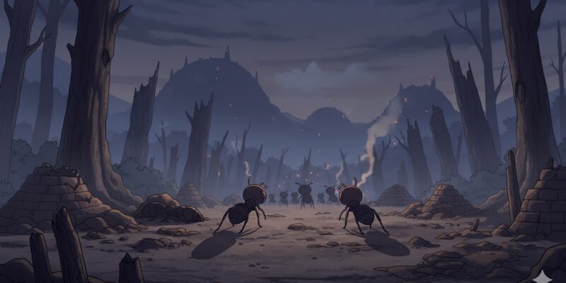 【ザ・アンツ】規模による戦法の差と動きの違い