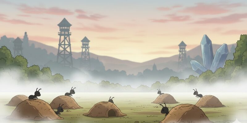 【ザ・アンツ】日課の重要性・習慣化を開始する導入絵