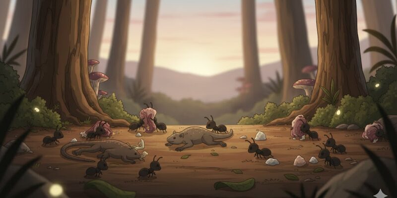 【ザ・アンツ】日課の“討伐 → 資源確保”を視覚化