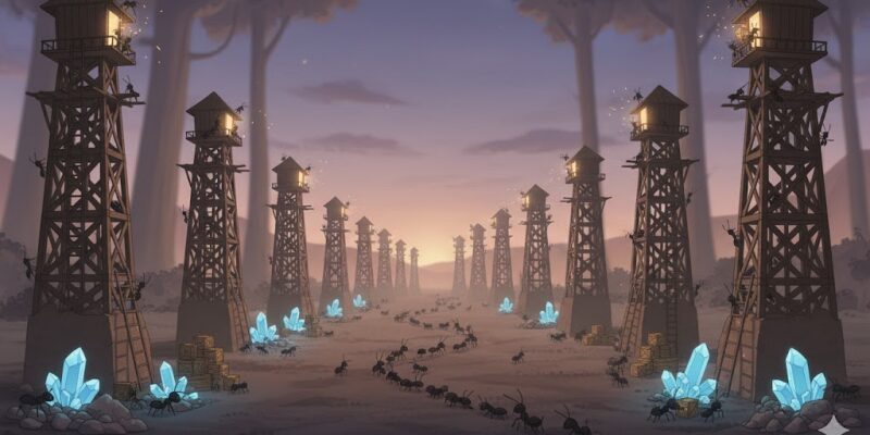 【ザ・アンツ】粘土をためて一気に前線拡大するタイミング表現