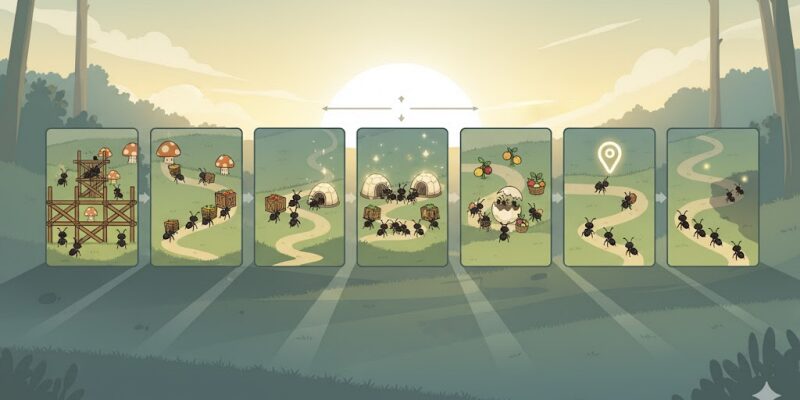 【ザ・アンツ】戦域発展が最優先となる理由 伸び方が別世界