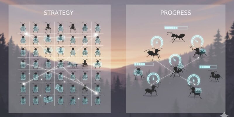 【ザ・アンツ】コロニー行動との同期技術 重なる瞬間が鍵