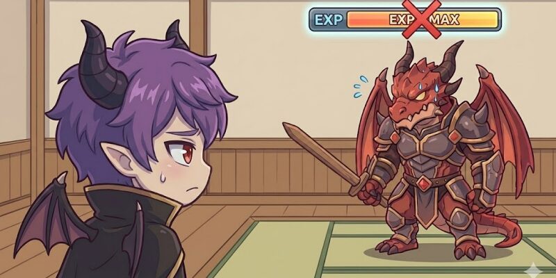 【魔王城ものがたり】修行の経験値上限の罠と回避策

修行は万能ではない