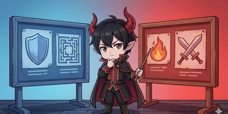 【魔王城ものがたり】日米比較で見えるランクアップ認識の決定的差 考え方が違います