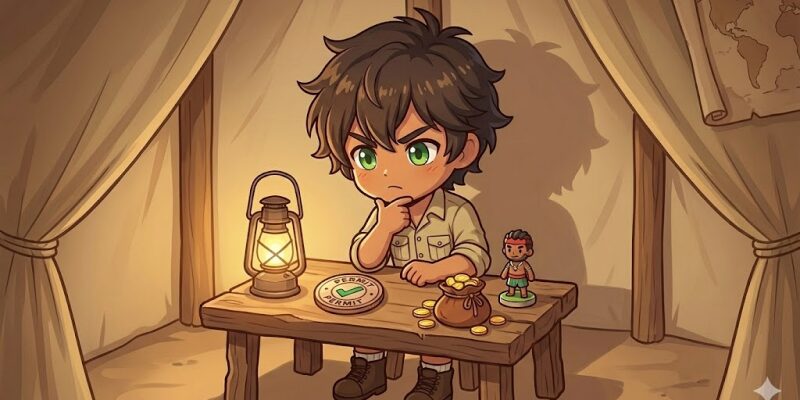 『Dinkum』とはどんなゲームか（進行を支配する3つの要素） 発展は仕組みで決まります