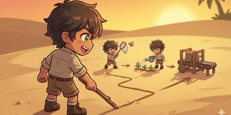 Dinkum　進行ロードマップ｜序盤・中盤・終盤で変わる最優先行動 段階ごとに役割が変わります