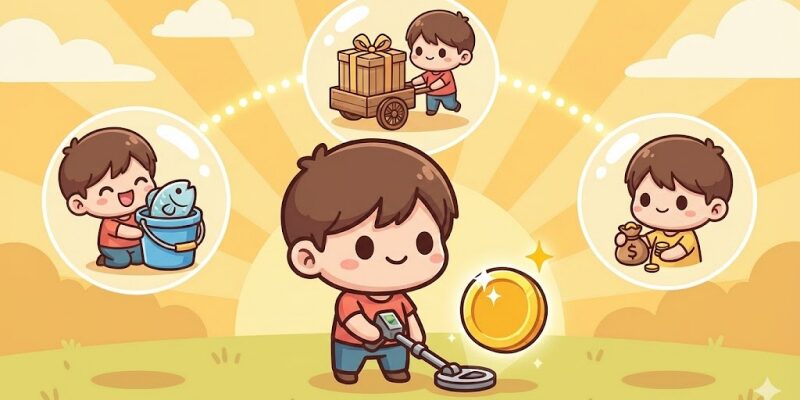 【Dinkum】19万ディンクはどう稼ぐ？― 条件達成と同時に進む資金調達