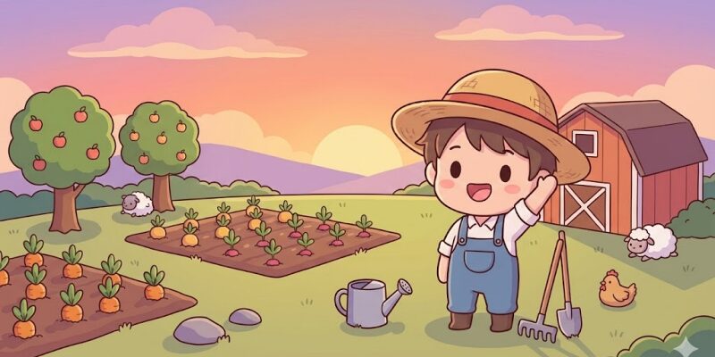 【Dinkum】自分のプレイスタイルに合った農業ライフを