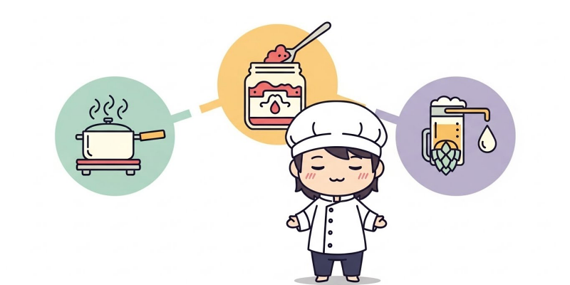 【Dinkum】料理・ジャム・醸造は“目的”がまったく違う