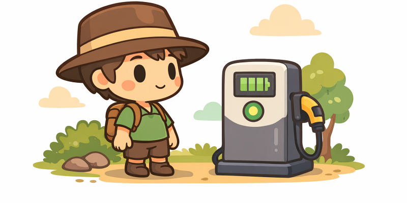 【Dinkum】充電ステーションは「修理台」ではない