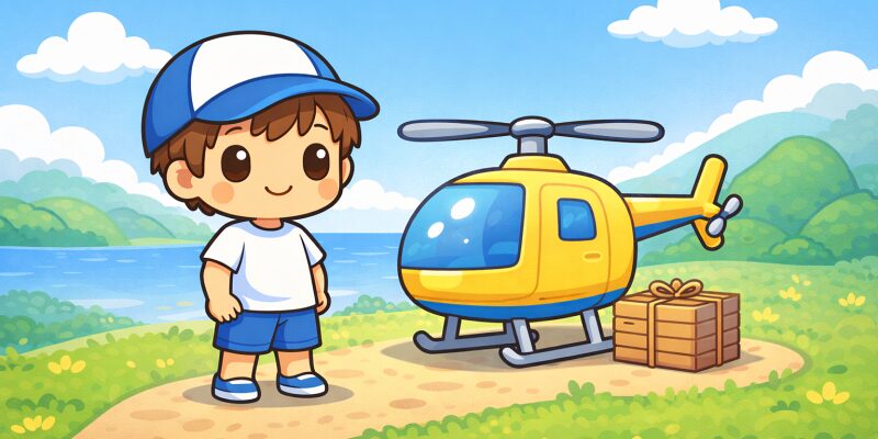 【Dinkum】それでもヘリが輝く瞬間｜贅沢だけど唯一の役割