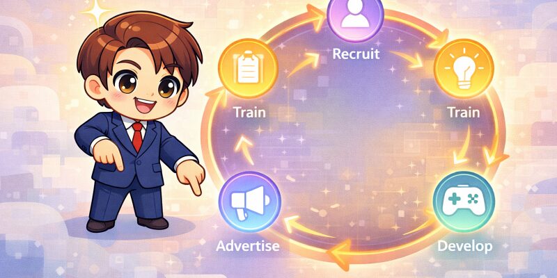 『ゲーム発展国++』評価や売上だけを追いかけていると、 どうしても「結果がすべて」に見えてしまいますよね。