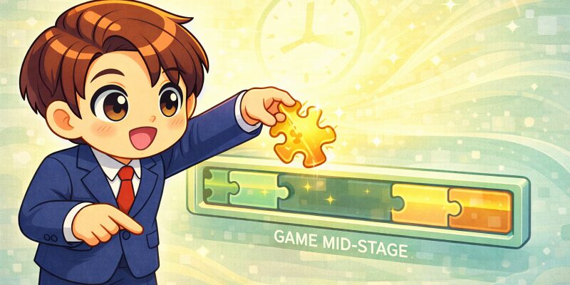 『ゲーム発展国++』序盤はどうしても、 「売れるかどうか」「資金が回るかどうか」が気になりますよね。 そのため、独創的な企画は少し遠回りに見えてしまいます。