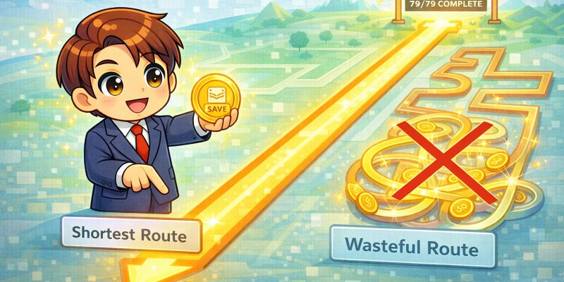 『ゲーム発展国++』79種コンプリート最短ルートは「教育節約思考」で決まる