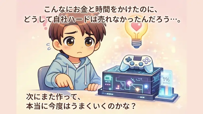 ゲーム発展国++ 自社ハード攻略 失敗原因と市場シェアの仕組み