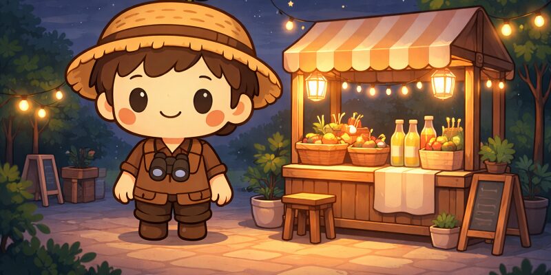 【Dinkum】ナイトマーケットと“見えない修正”が罠になる理由